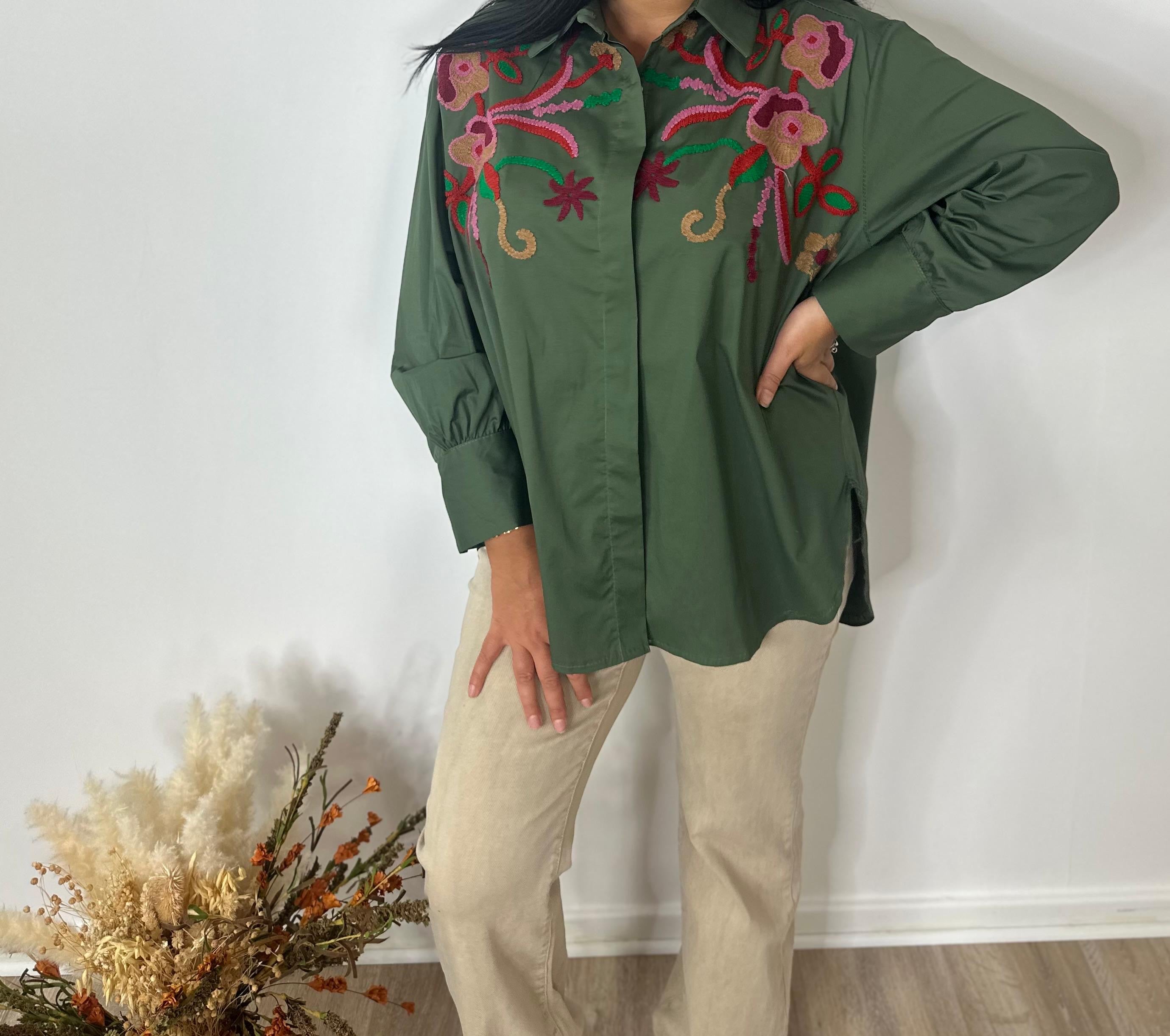Chemise Brodée Solene