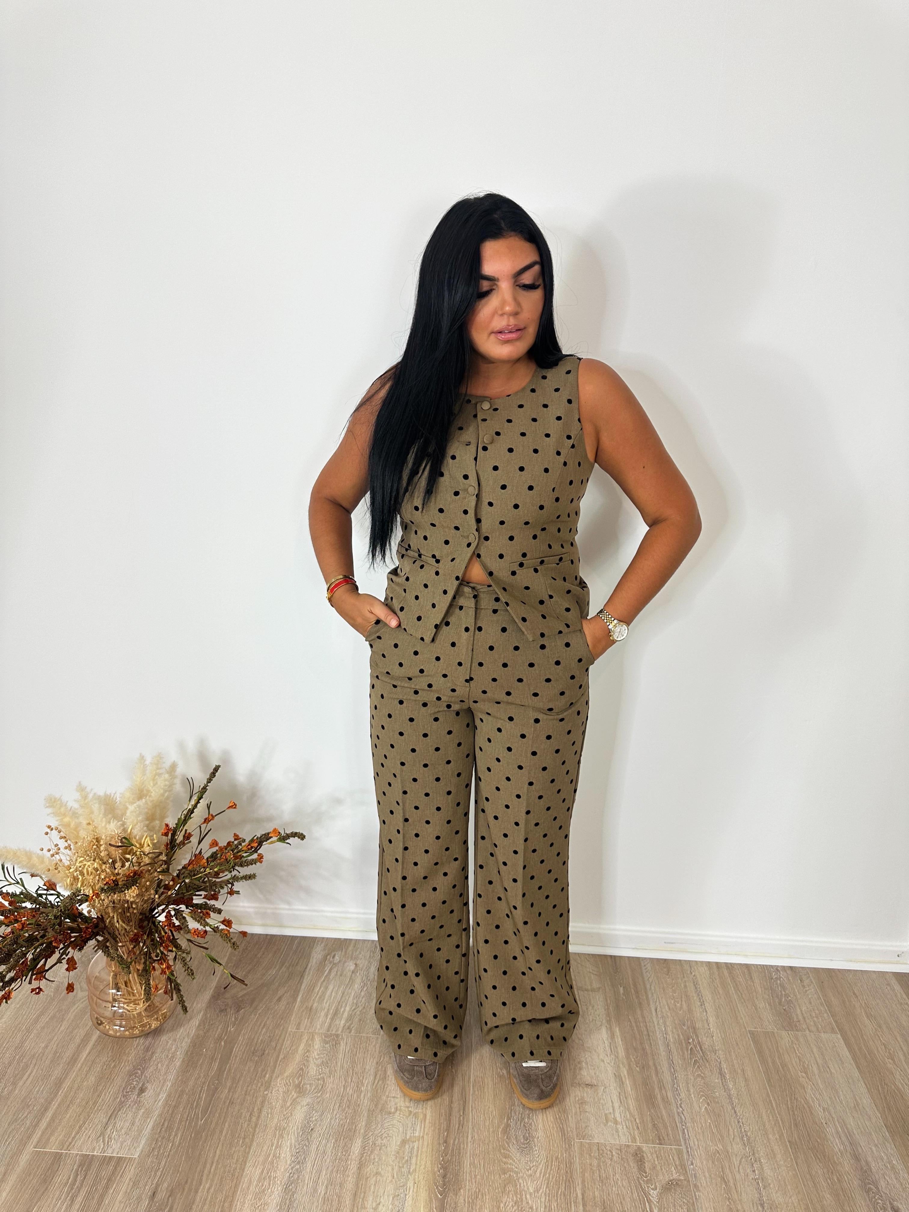 Gilet pois Lison