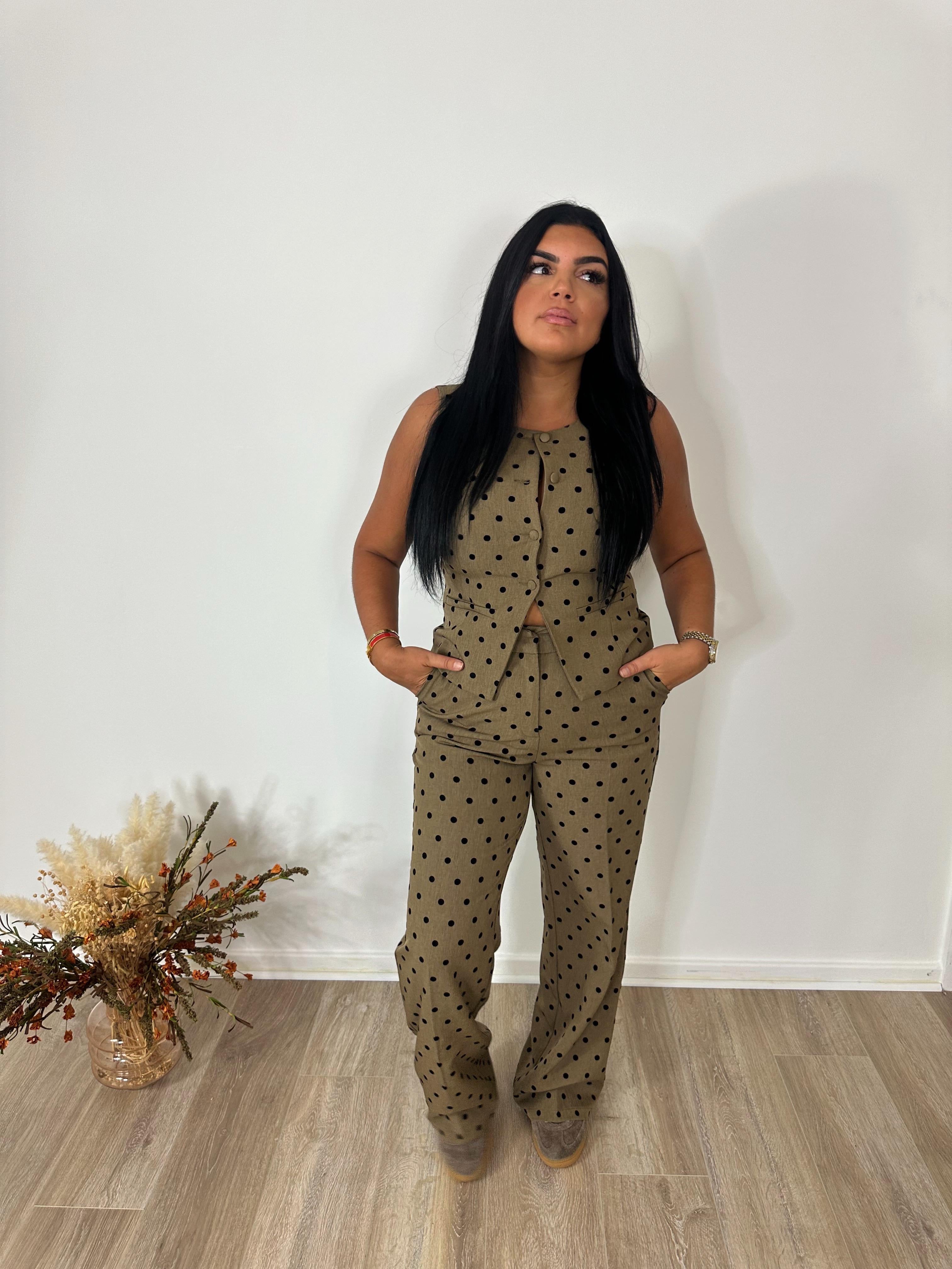Gilet pois Lison