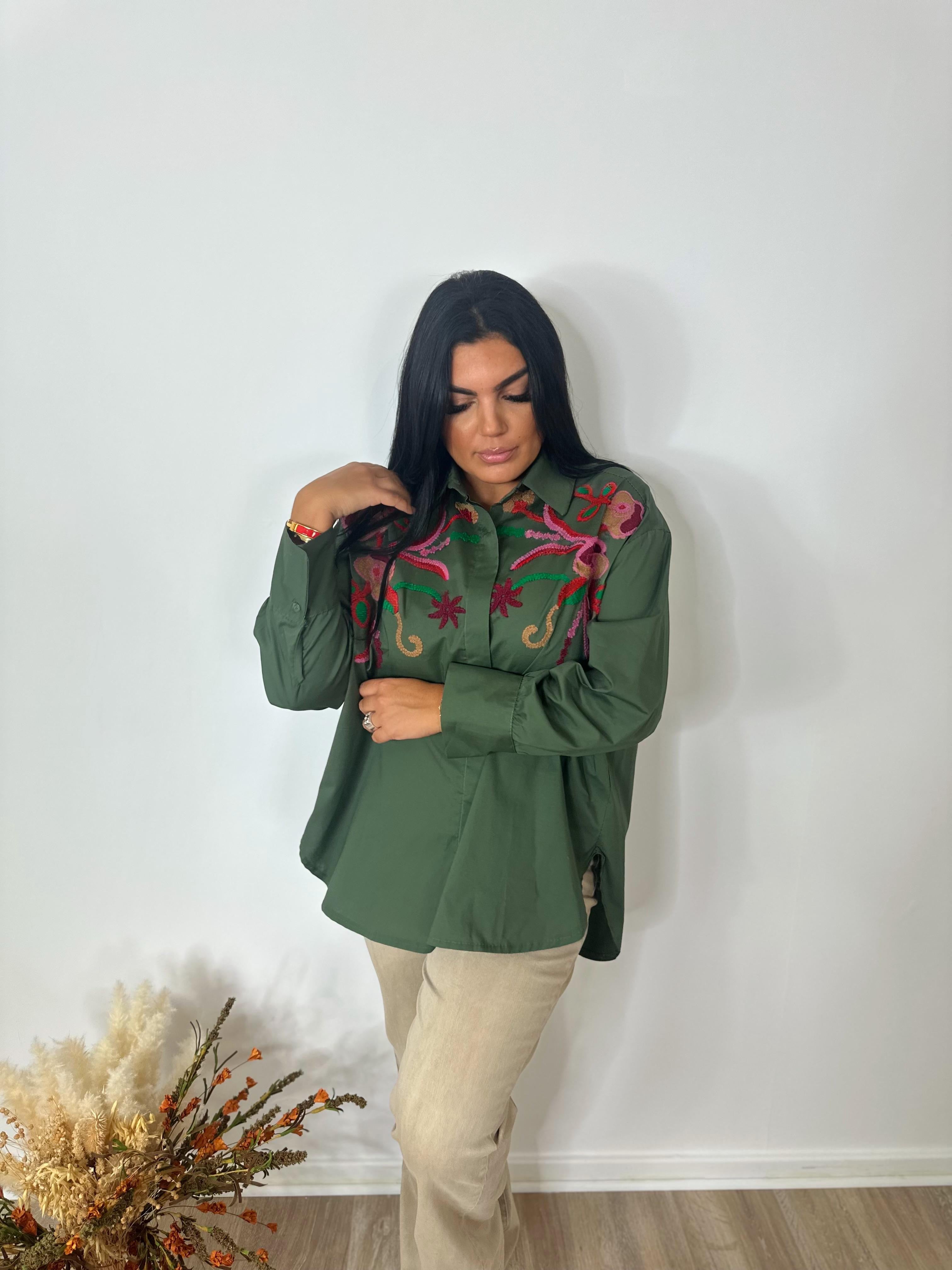Chemise Brodée Solene