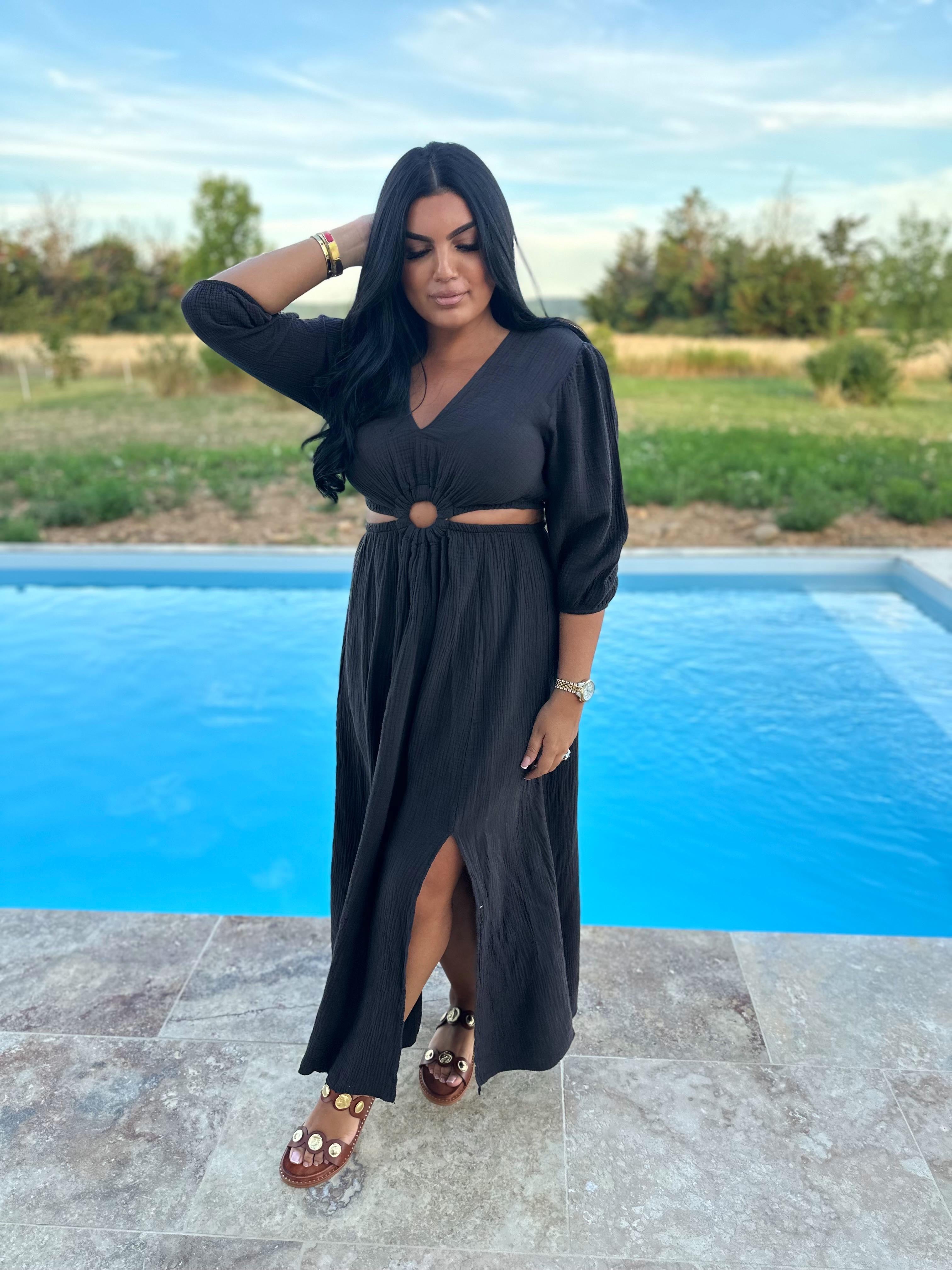Robe gaze de coton