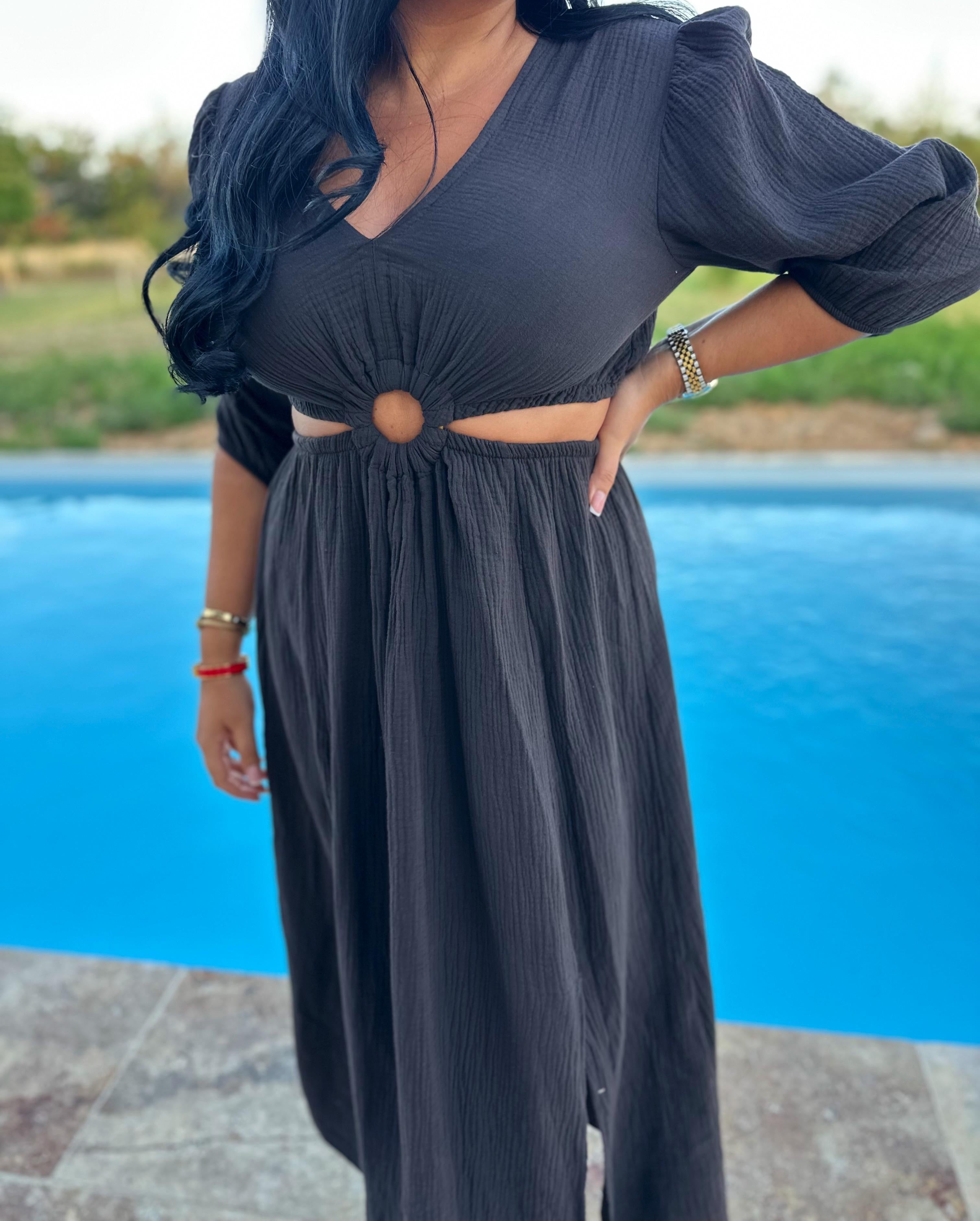 Robe gaze de coton