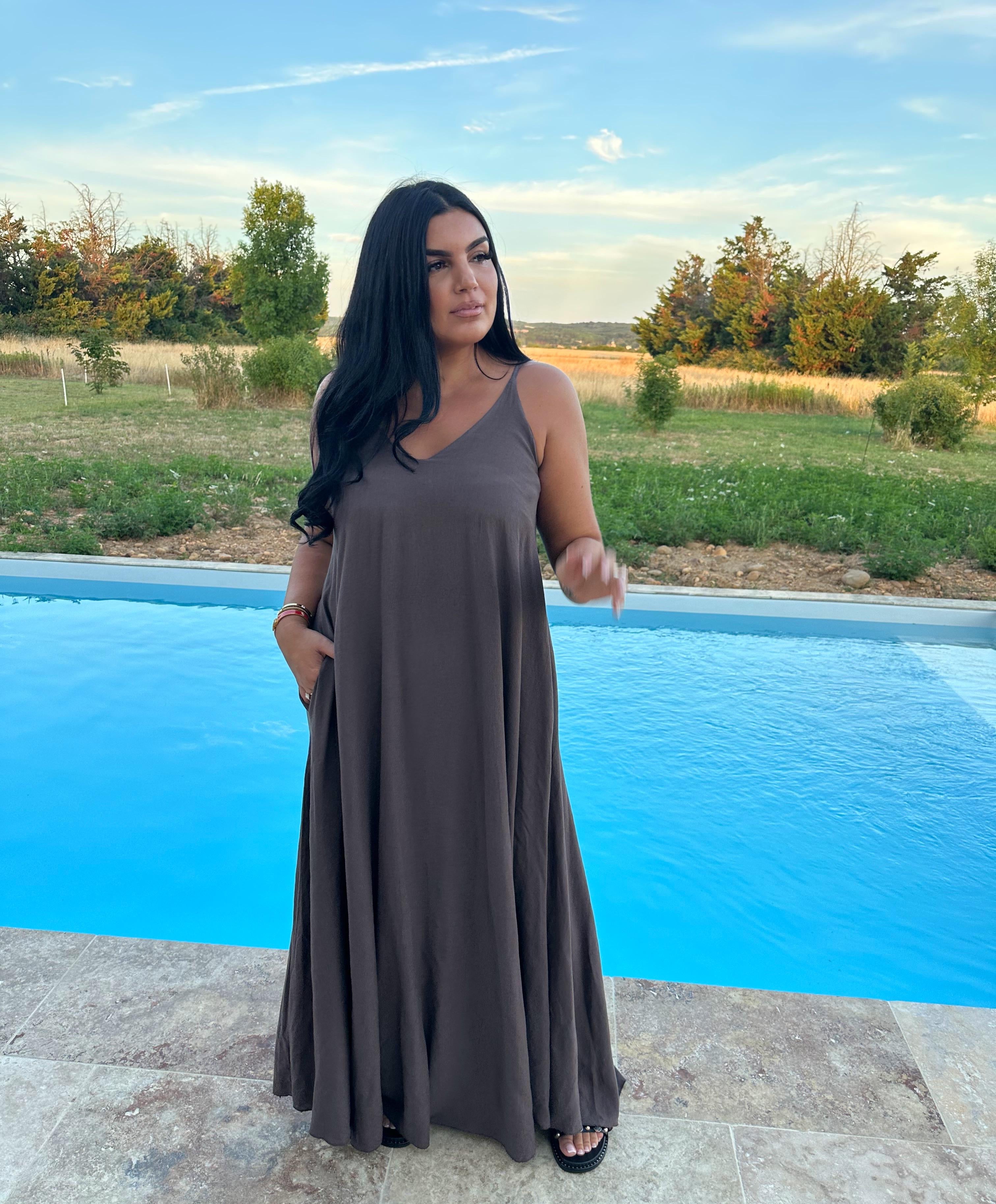 Robe Zaya Chocolat